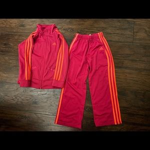 Girls size 6 adidas outfit